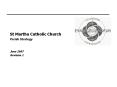 St Martha Catholic Church Parish Strategy PowerPoint PPT Presentation