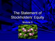 The Statement of Stockholders