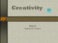 Creativity PowerPoint PPT Presentation