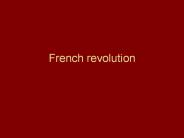 French revolution