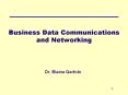 Business Data Communications and Networking PowerPoint PPT Presentation
