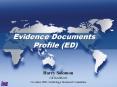 Evidence Documents Profile ED PowerPoint PPT Presentation