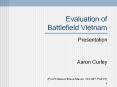 Evaluation of Battlefield Vietnam PowerPoint PPT Presentation