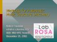 Methods for Automatic Music Structure Discovery PowerPoint PPT Presentation