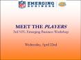 MEET THE PLAYERS PowerPoint PPT Presentation