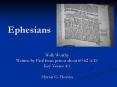 Ephesians PowerPoint PPT Presentation