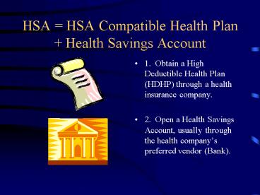HSA HSA Compatible Health Plan Health Savings Account