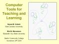 Computer Tools for Teaching and Learning PowerPoint PPT Presentation