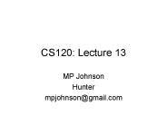 CS120: Lecture 13