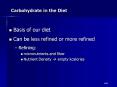 Carbohydrate in the Diet PowerPoint PPT Presentation