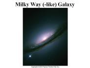 Milky Way (-like) Galaxy