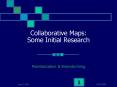 Collaborative Maps: Some Initial Research PowerPoint PPT Presentation