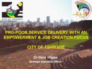 PROPOOR SERVICE DELIVERY WITH AN EMPOWERMENT