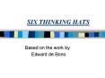 SIX THINKING HATS PowerPoint PPT Presentation
