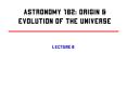 Astronomy 182: Origin PowerPoint PPT Presentation