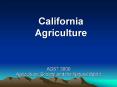 AGST 3000 Agriculture, Society and the Natural World PowerPoint PPT Presentation