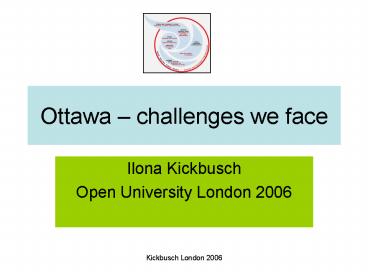 Ottawa challenges we face