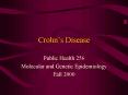 Crohns Disease PowerPoint PPT Presentation