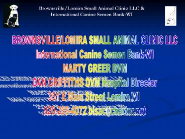 BrownsvilleLomira Small Animal Clinic LLC