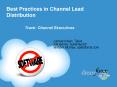 Best Practices in Channel Lead Distribution PowerPoint PPT Presentation