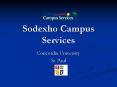 Sodexho Campus Services PowerPoint PPT Presentation