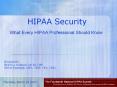 HIPAA Security PowerPoint PPT Presentation