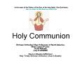 Holy Communion PowerPoint PPT Presentation