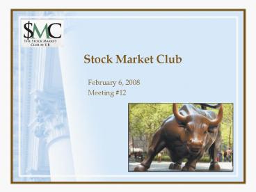 Stock Market Club