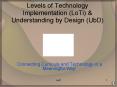 Levels of Technology Implementation LoTi PowerPoint PPT Presentation