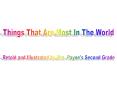 Things That Are Most In The World PowerPoint PPT Presentation