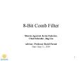 8-Bit Comb Filter PowerPoint PPT Presentation