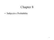 Subjective Probability