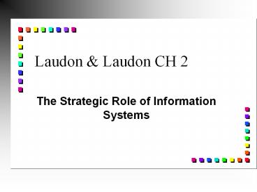 The Strategic Role of Information Systems presentation | free to download