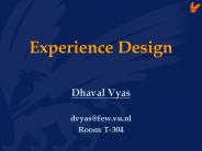 Experience Design