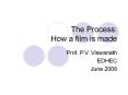 The Process: How a film is made PowerPoint PPT Presentation