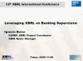 Leveraging%20XBRL%20on%20Banking%20Supervision PowerPoint PPT Presentation