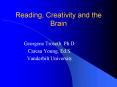 Reading, Creativity and the Brain PowerPoint PPT Presentation