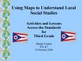 Using Maps to Understand Local Social Studies PowerPoint PPT Presentation