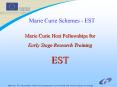 FP6 Marie Curie Actions PowerPoint PPT Presentation