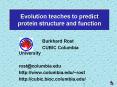 Evolution teaches to predict protein structure and function PowerPoint PPT Presentation