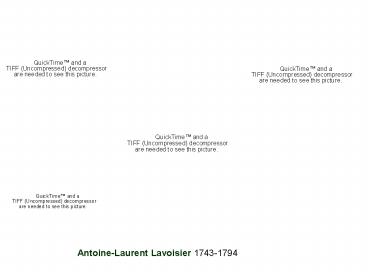 AntoineLaurent Lavoisier 17431794