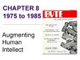 CHAPTER 8  1975 to 1985 PowerPoint PPT Presentation