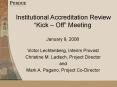 Institutional Accreditation Review  PowerPoint PPT Presentation