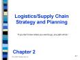 Logistics/Supply Chain Strategy and Planning PowerPoint PPT Presentation