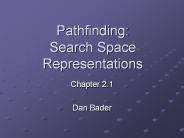 Pathfinding:%20Search%20Space%20Representations