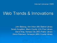Web Trends