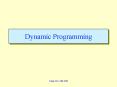 Dynamic Programming PowerPoint PPT Presentation