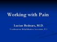 Working with Pain PowerPoint PPT Presentation
