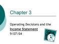 Operating Decisions and the PowerPoint PPT Presentation
