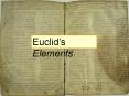 Euclids Elements PowerPoint PPT Presentation